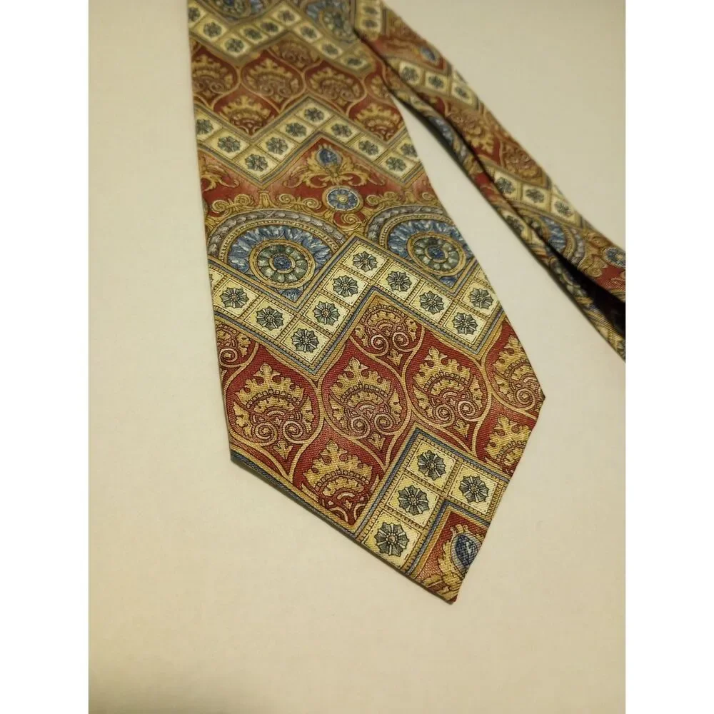 Meeting Street All Silk Made in Mexico Men's Neck Tie 60 inches
